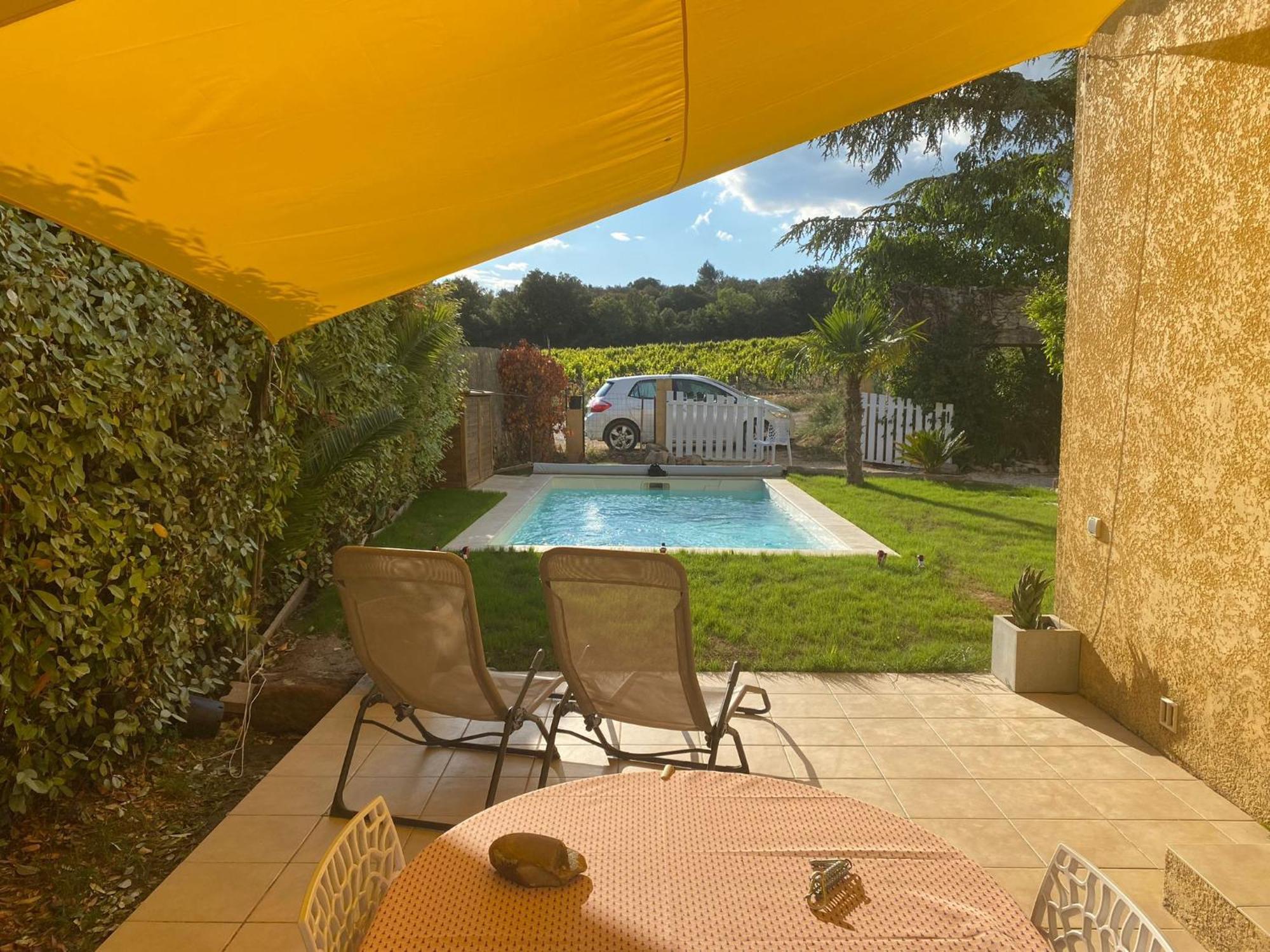 Maison Avec Piscine Donnant Sur Les Vignes, Proche D'Uzes Valliguieres المظهر الخارجي الصورة